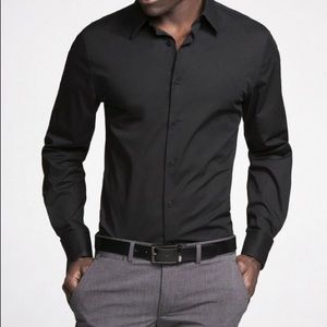 Express | Shirts | Express Performance Slim Long Sleeve Dress Shirt |  Poshmark